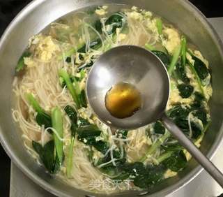 榨菜丝清汤挂面的做法步骤:10