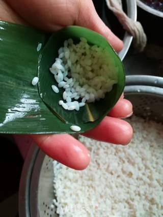 红芸豆蜜枣粽子的做法步骤:4