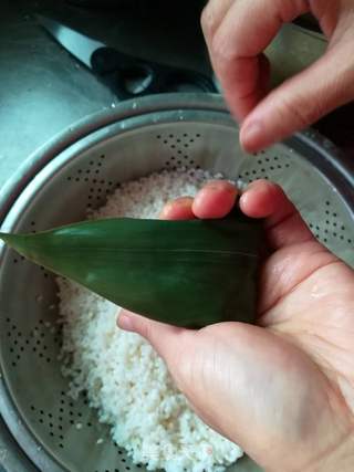 红芸豆蜜枣粽子的做法步骤:7