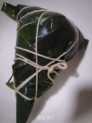 红芸豆蜜枣粽子的做法步骤:9