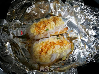 蒜蓉粉丝烤冰鱼的做法步骤:6