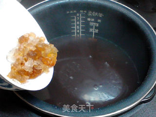 桃胶红豆水果捞的做法步骤:7