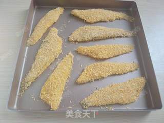 脆烤冰鱼柳的做法步骤:9