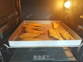 脆烤冰鱼柳的做法步骤:12