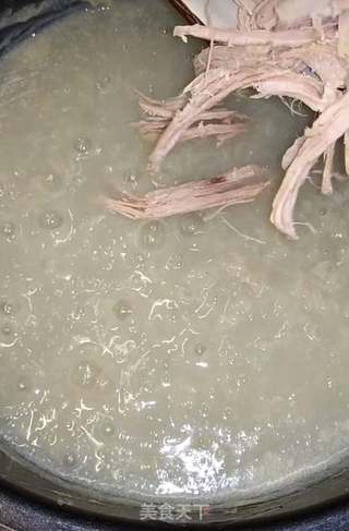 皮蛋瘦肉粥的做法步骤：5