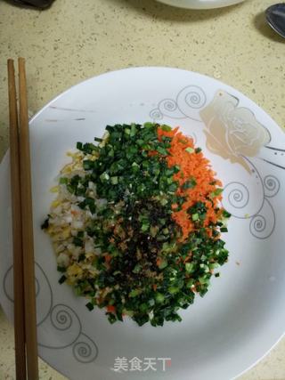 素三鲜水饺的做法步骤:2