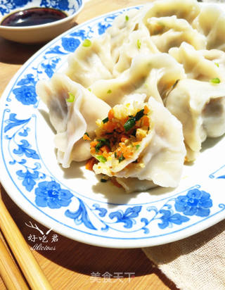 素三鲜水饺的做法步骤:14