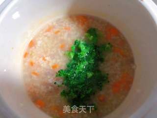 【宝宝辅食】杂蔬牛肉粥的做法步骤：13