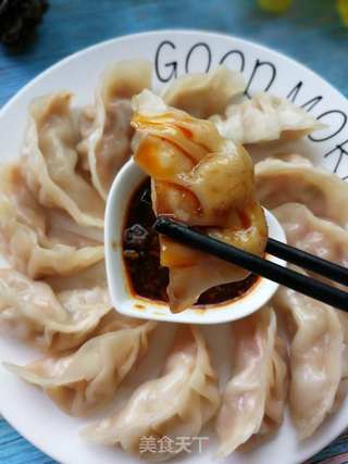 白菜猪肉蒸饺的做法步骤:13