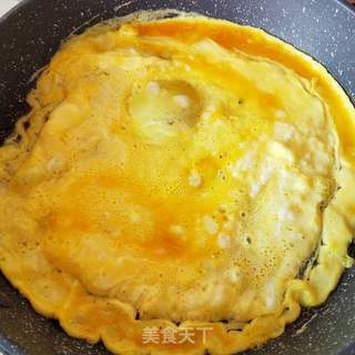 韭菜鸡蛋煎饼的做法步骤:6