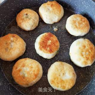 韭菜鸡蛋煎饼的做法步骤:16