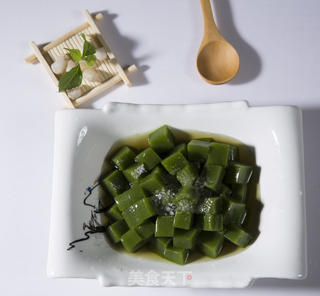 美容减肥还解酒的凉拌美食——青叶豆腐的做法步骤:4