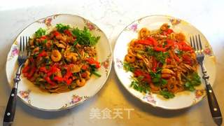 鲜虾意大利面的做法步骤:5