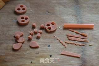 萌狗狗土司的做法步骤:4
