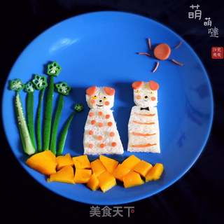 萌狗狗土司的做法步骤:11