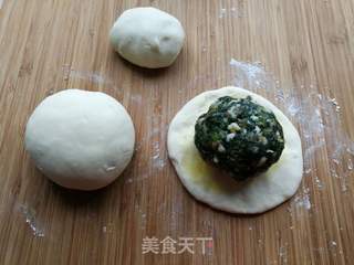 苦麻麦饼的做法步骤:6