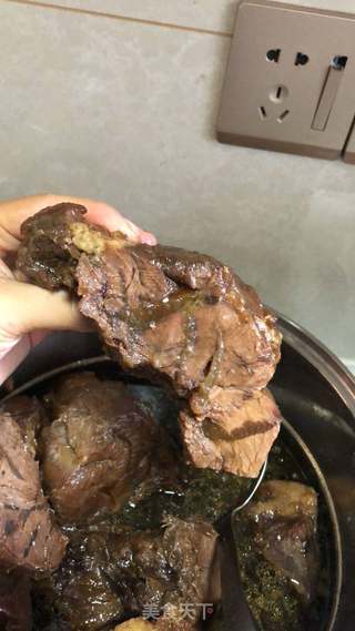 卤水牛肉的做法步骤:7