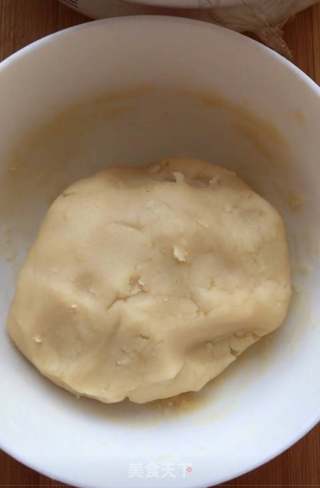 绿豆沙酥饼的做法步骤:4