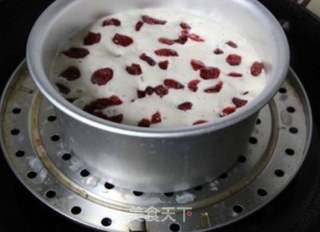 蔓越莓发糕的做法步骤:7