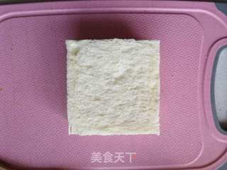 火腿西多士的做法步骤:8