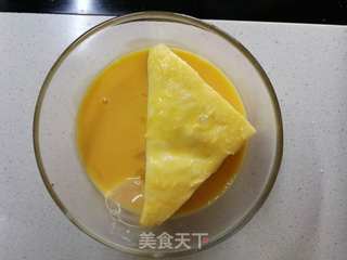 火腿西多士的做法步骤:10
