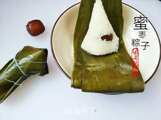 蜜枣粽子的做法步骤:6