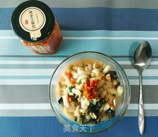 舌尖上的美味——“陕西烩麻食”的做法步骤:13