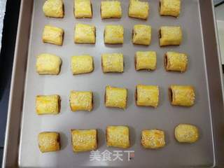豆沙一口酥的做法步骤:17