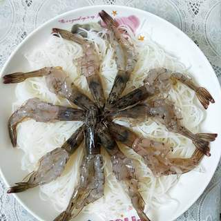 蒜蓉粉丝虾的做法步骤:13