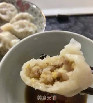 酸菜猪肉水饺的做法步骤:9