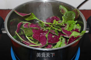 凉拌紫苋菜的做法步骤:3