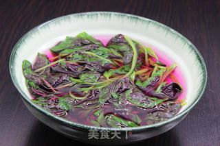 凉拌紫苋菜的做法步骤:5