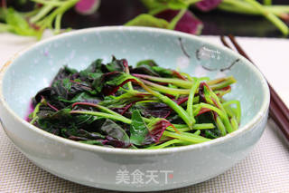 凉拌紫苋菜的做法步骤:6
