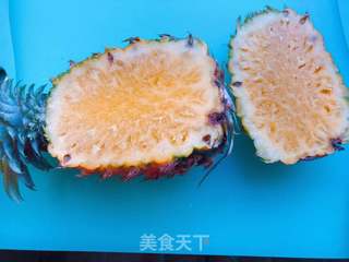 【宝宝营养餐】菠萝饭的做法步骤:2