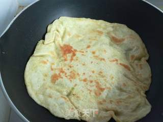 葱香鸡蛋饼的做法步骤:16