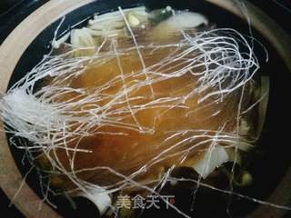 鸭血粉丝汤的做法步骤:6