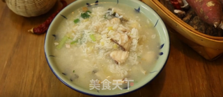 潮音潮人:潮汕冬菜草鱼粥的做法步骤:4