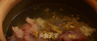 潮音潮人:潮汕冬菜草鱼粥的做法步骤:3