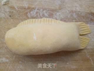 花样馒头~面鱼的做法步骤:7