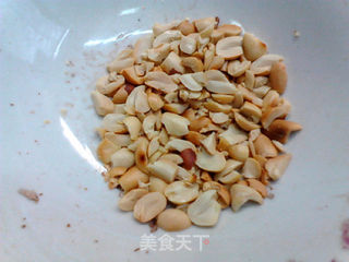 青酱花生拌酥脆法棍粒的做法步骤:10