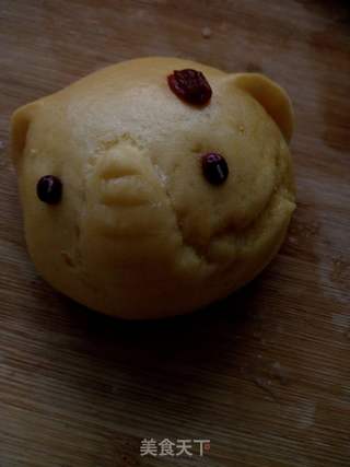 花样馒头~小象的做法步骤:8