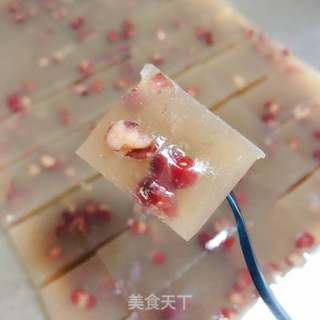红豆马蹄糕的做法步骤:13
