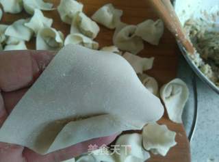 鲅鱼馅馄饨的做法步骤:7
