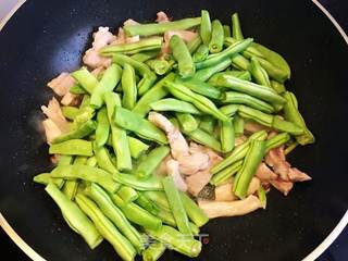 豆角焖面的做法步骤:5