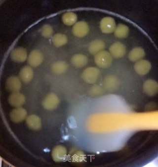 抹茶圆子红豆冰的做法步骤：4