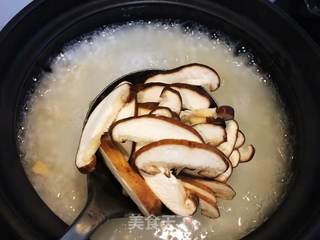香菇鸡肉粥的做法步骤:5