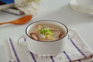 香菇鸡肉粥的做法步骤：6