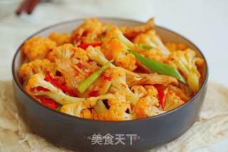 干煸菜花的做法步骤:10