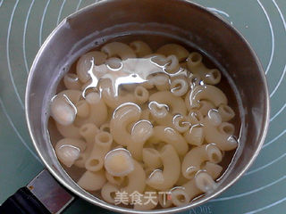 青酱花生拌通心粉的做法步骤:4