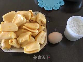 油炸菠萝蜜的做法步骤：1